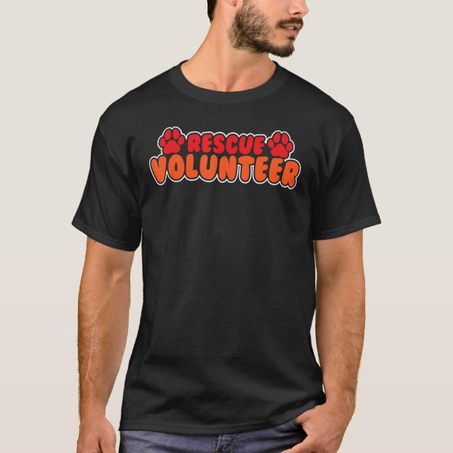 Camiseta Rescatadores de Gatos Rescatadores de Animales Res (Anverso)