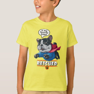 Camiseta Rescatar es mi raza favorita   Niños