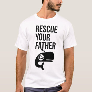 Camiseta Rescate a su padre Jordania Peterson