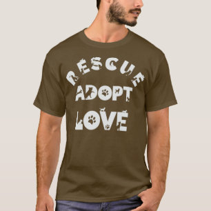 Camiseta Rescate Adoptar Perros De Amor