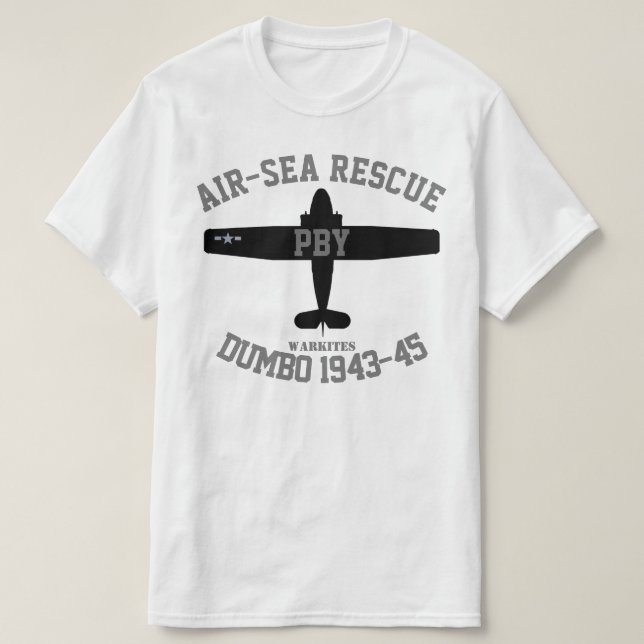 Camiseta Rescate aero-marítimo PBY de Warkites (Diseño del anverso)