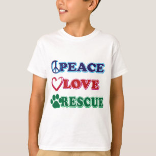 Camiseta Rescate de amor por la paz