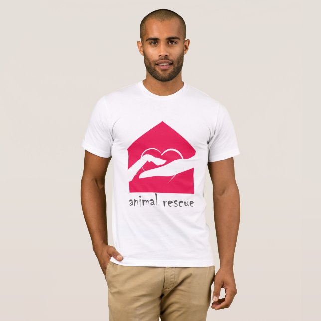 Camiseta rescate de animales (Anverso completo)