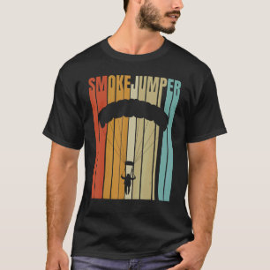 Camiseta Rescate de bomberos de zonas silvestres retro Smok