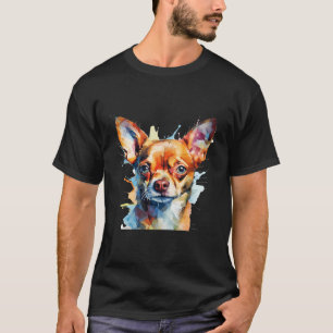 Camiseta Rescate de Chihuahua Ofrece Amor Con El Col Kaleid