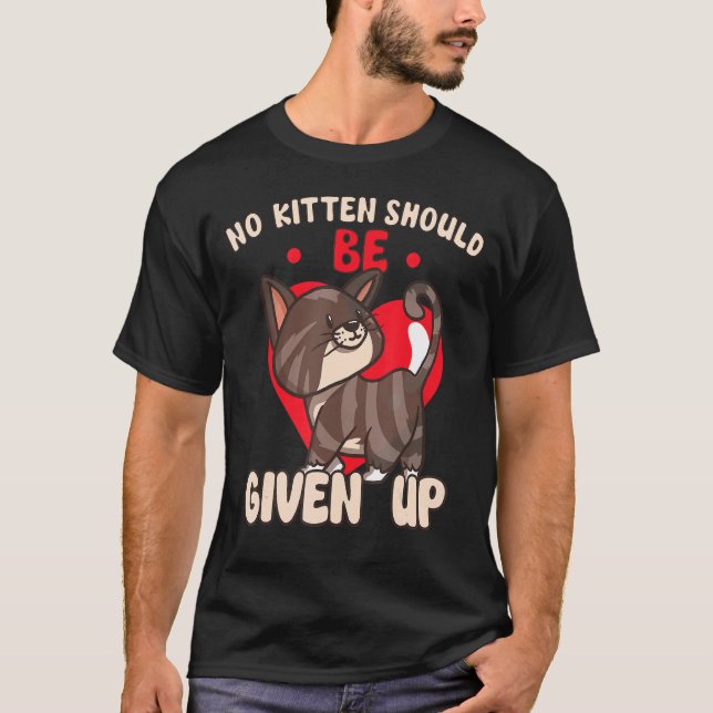 Camiseta Rescate de gato Rescate de derechos de los animale (Anverso)