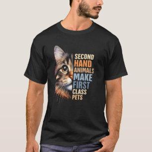 Camiseta Rescate De Gatos Mamá De Segunda Mano Los Animales