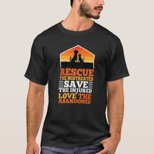Camiseta Rescate De Los Maltratados Salven A Los Heridos