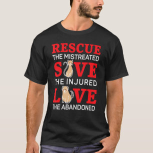 Camiseta Rescate De Los Maltratados Salven El Amor Herido D