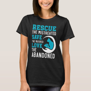 Camiseta Rescate De Los Maltratados Salven El Amor Herido D