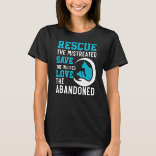 Camiseta Rescate De Los Maltratados Salven El Amor Herido D
