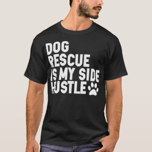 Camiseta Rescate de perros es mi coartada, los perros secue