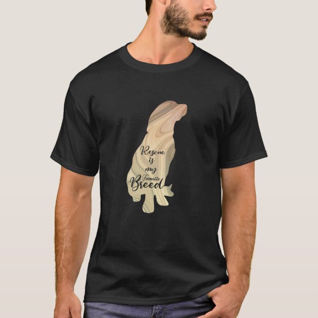 Camiseta Rescate de perros regalo refugio animal Conciencia (Anverso)