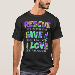 Camiseta Rescate de perros Rescate de animales Rescate Salv