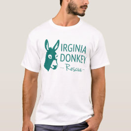 Camiseta Rescate del burro de Virginia