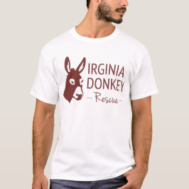 Camiseta Rescate del burro de Virginia