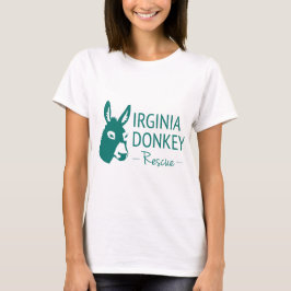 Camiseta Rescate del burro de Virginia