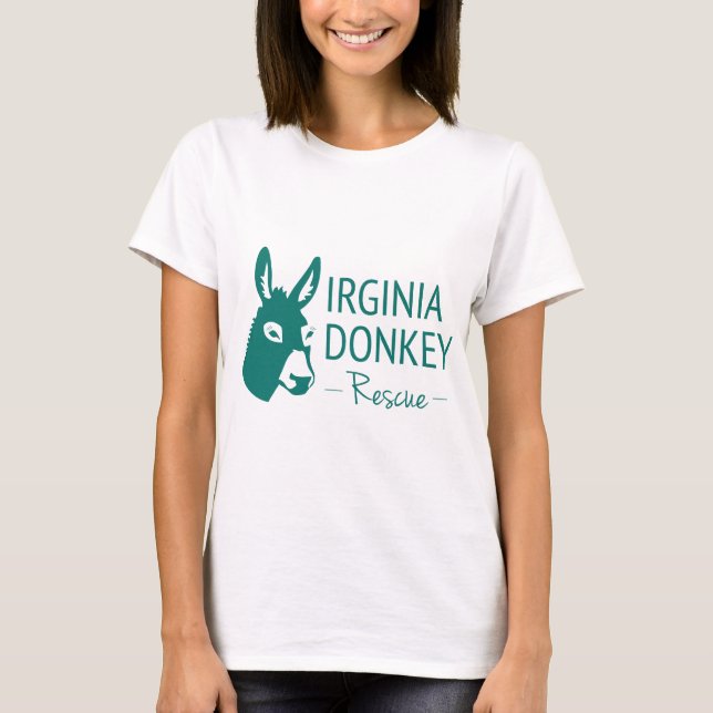 Camiseta Rescate del burro de Virginia (Anverso)