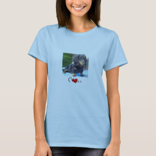 Camiseta Rescate del Dachshund - paisaje para mujer