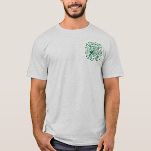 Camiseta Rescate del fuego de Bosque verde