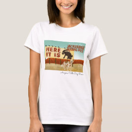 Camiseta Rescate del perro del ganado de Arizona - AQUÍ ES