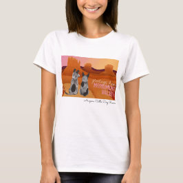 Camiseta Rescate del perro del ganado de Arizona - valle