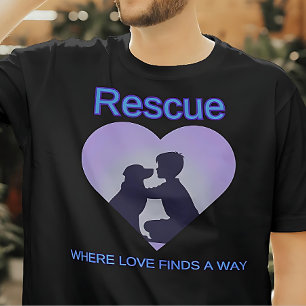 Camiseta Rescate donde el amor encuentra una manera