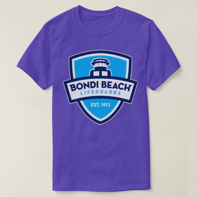 Camiseta Rescate en la playa de Bondi (Diseño del anverso)