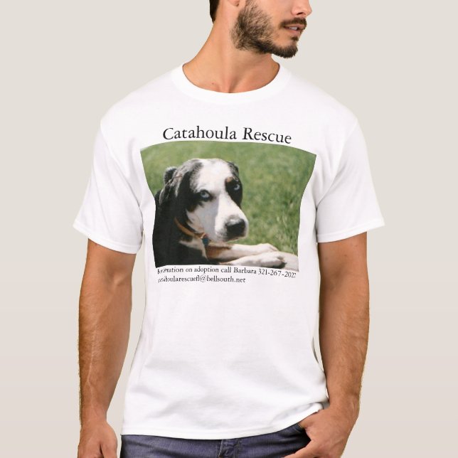 Camiseta Rescate la Florida de Catahoula (Anverso)