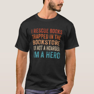 Camiseta Rescate libro atrapado en la librería No soy una H