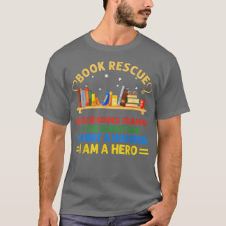 Camiseta Rescate literario del libro de RD Amantes del libr