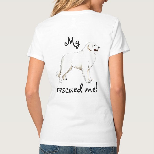 Camiseta Rescate los grandes Pirineos (Reverso)
