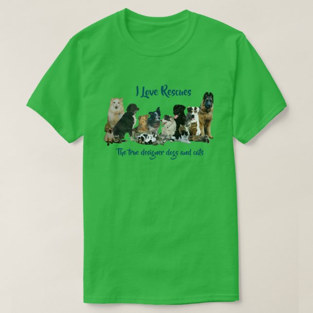 camiseta rescate mascotas24w (Diseño del anverso)