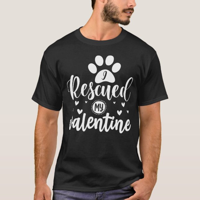 Camiseta Rescaté mi San Valentín (Anverso)