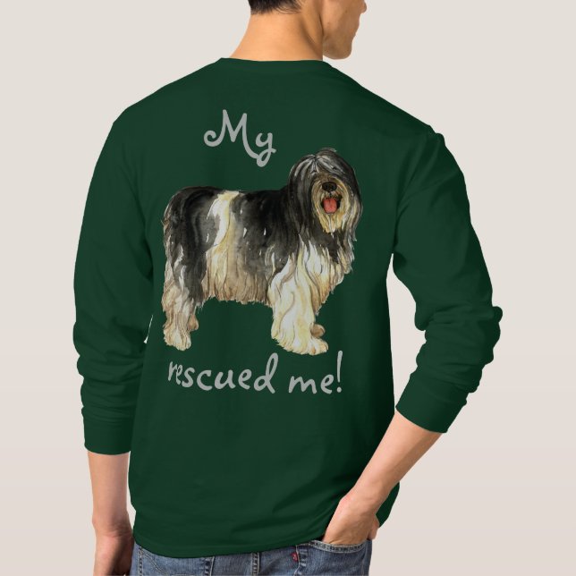 Camiseta Rescate Pastor Polaco de Lowland (Reverso)