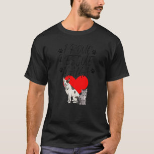Camiseta Rescate por la paz Mamá Proteja Animal Mascota Amo