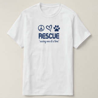 Camiseta Rescate "Salvando Uno a la Vez"
