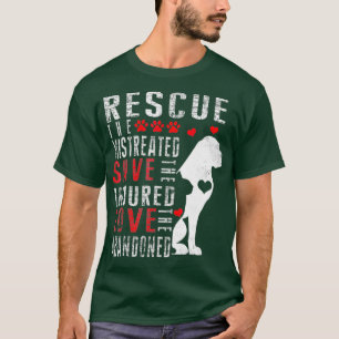 Camiseta Rescate Salvar Amor Rescate Animal Perro Perro Gat