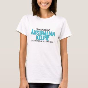 Camiseta Rescaté un Kelpie australiano (el perro masculino)