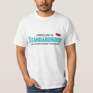 Camiseta Rescaté un Standardbred (el caballo masculino)