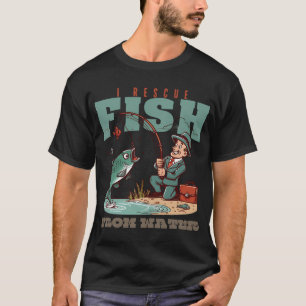 Camiseta Rescato peces del agua