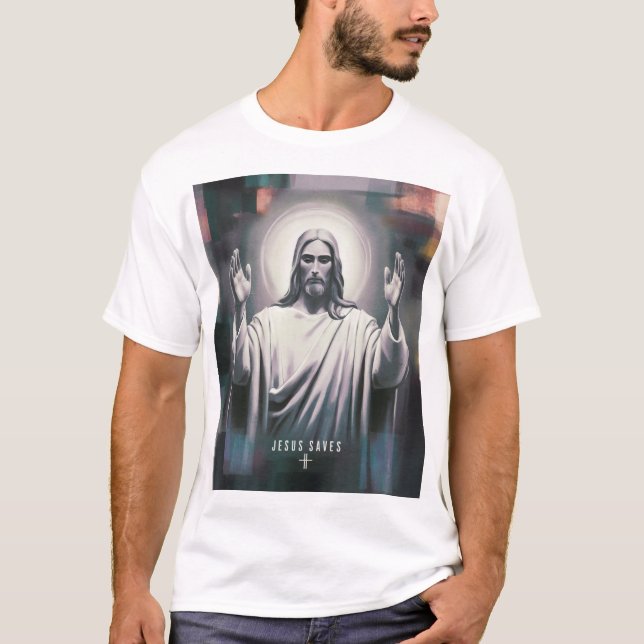 Camiseta Rescto: Jesús salva (Anverso)