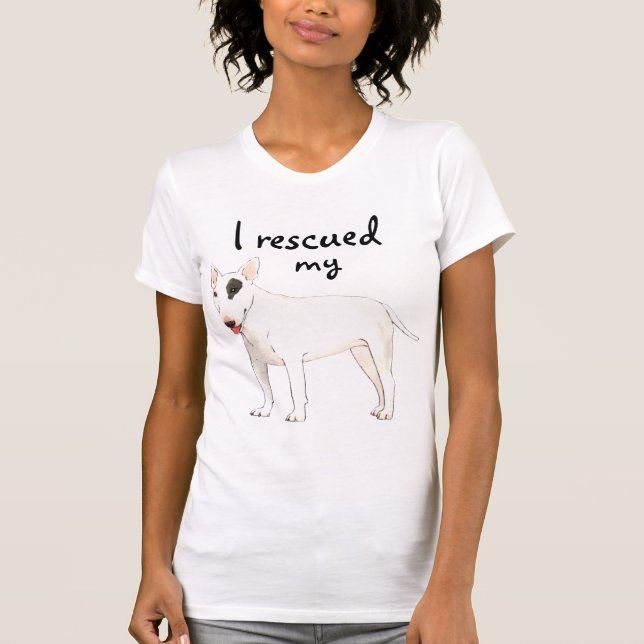 Camiseta Rescue Bull Terrier (Anverso)