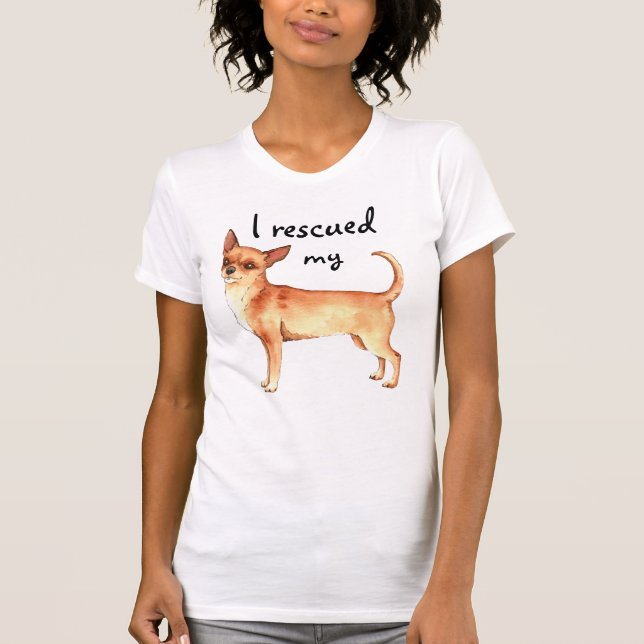 Camiseta Rescue Chihuahua (Anverso)