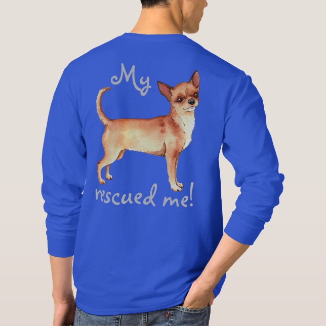 Camiseta Rescue Chihuahua (Reverso)
