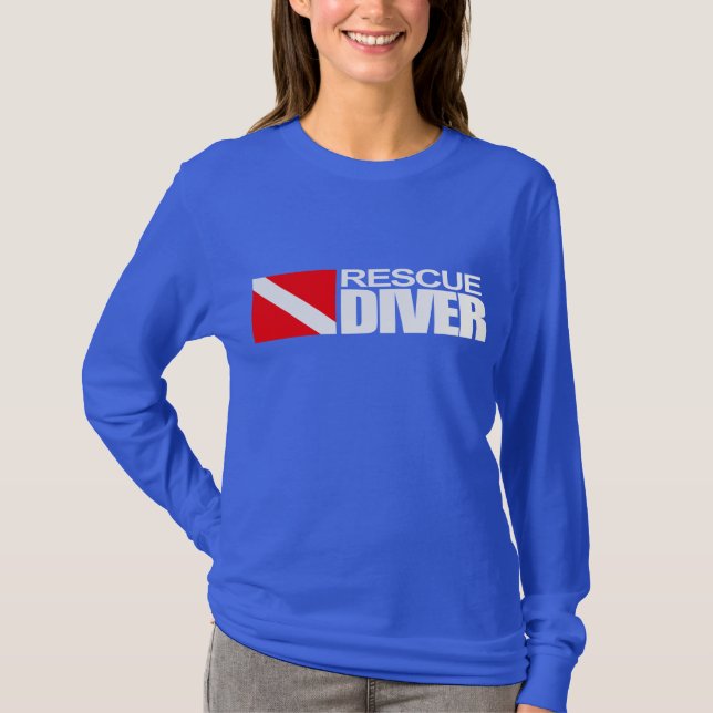 Camiseta Rescue Diver 4 Aparato (Anverso)