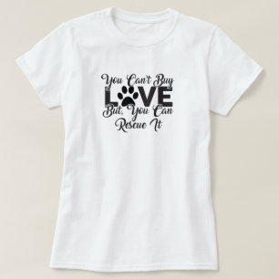 Camiseta Rescue Dog Love T-Shirt
