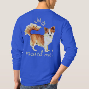 Camiseta Rescue Long Coat Chihuahua