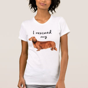 Camiseta Rescue Longhaed Dachshund