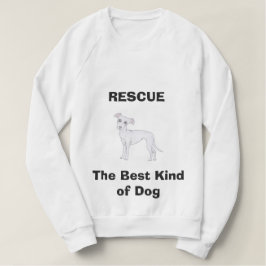 Camiseta Rescue...the best kind of dog